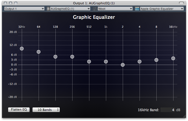 Graphic Equalizer Software Mac Os X